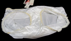 VINTAGE 1970’s NOS BE FREE 100% NYLON BRIEF GRANNY PANTIES SZ 5-S