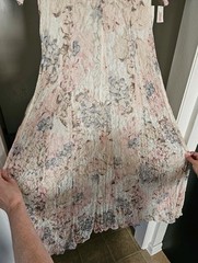 VTG 90s Nostalgia Floral Lace Maxi Dress L NWT Cottagecore Fairy Coquette Boho