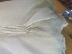 Antique Victorian Organza Skirt