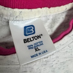 Vintage Belton XL Unicorn Horse Fantasy Glitter T Shirt Made USA Single Stitch