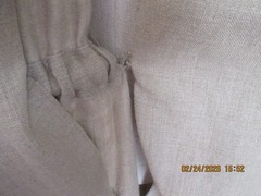Vintage Thierry Mugler Natural Linen Jumpsuit Modernistic sz 38