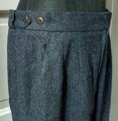 90’s HARVE BENARD Gray Darted Lined WOOL Pants Slacks 14