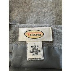 Vintage Talbots 100% Wool Career Pencil Skirt Pockets 6 Lined Capsule Preppy