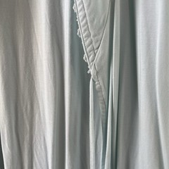 Saks Fifth Avenue Pale blue/mint dressing Robe, size Small