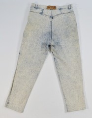 VTG 80s 90s Stone Acid Light Blue Wash Prima Classe Made Israel 34 Womens Jeans