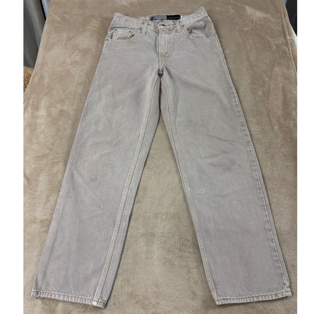 Vintage Levi’s Silver Tab Womens size 26(30)W 31L Cream White ’94 baggy