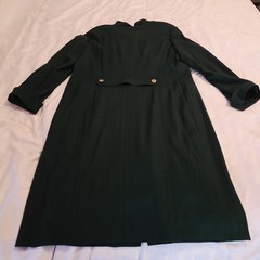 VTG Escada Midi Dress Sz 46 Structured Classic Designer 44″ Length EU Luxury