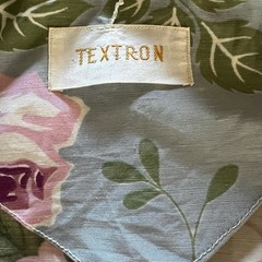 1940s Or 50s Vintage Textron Rayon Bias Cut Wrap Dress 29-32w