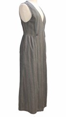 VTG Adini Lagenlook Duster Dress Vest Women’s Large Cotton Pockets India
