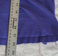 Vintage 80s/90s Spirit Activewear Color Block Shirt USA made Sz Lg Thrashed