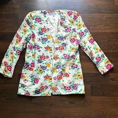 Galleria Sport Vintage Floral Blazer 10