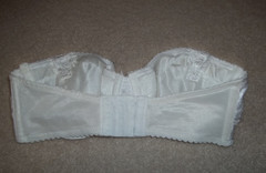 Mint Bali Lilyette Strapless UW Bridal Bra 0846 846 Satin Padded Cups 32C White