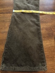 Reactor Top Drawer Jeanswear Brown Corduroy Bell Bottom Jeans 32/33