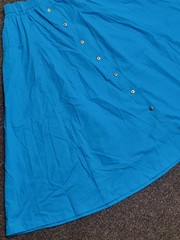 Vintage 90s LizSport Adult Womens Size Medium M Blue Teacher Skirt A-Line New