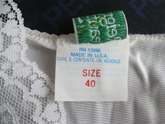 NWT Vintage White Lace Trim Full Slip Size 40 – Reigning Beauty U.S.A. Nylon