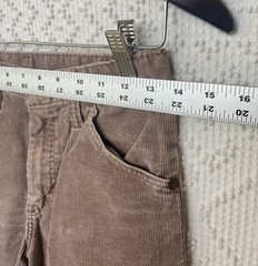 Vintage 1980’s Brown Student Wrangler Corduroy Pants Tag Size 28 x 30 Cords
