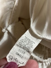 Vtg Silky Frosted Nightie Dress Nightgown Negligee Gown Silky Soft Dress S