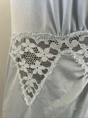 Vintage 1970’s Sears Pale Blue Nightgown Size L 16/18