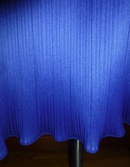 Vtg 80s Royal blue DECO silky Jersey Glitter Cocktail Gatsby party DRESS sz 12 L