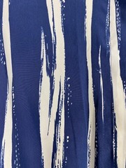 Vintage Schrader Dress Sport Petite Woman 6 HiddenButtonsPocketsCollar Blue/Wte