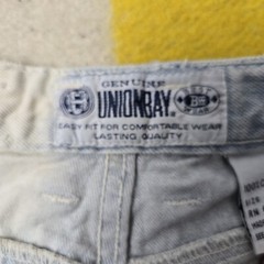 VINTAGE Union Bay Womens Size 5/6 Mom Jeans Ultra High Rise Tapered Tie Dye 90s