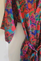 Vintage Inner Most 3 pc Short Robe and Short Set Floral in Women’s size M