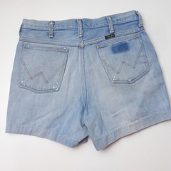 Vintage 70s Wrangler No Fault Denim Jean Shorts Made in USA Size 30 4″ Inseam