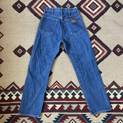 Vintage 80s Wrangler Cowboy Jeans Womens Size 26 X 30 USA Made