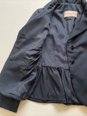 Vintage Blazer Jacket Small S Mrs. Norman Jefferies, 40’s Narberth ,Pa