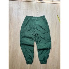 Nike Team Vintage Green Nylon Windbreaker Track Pants Mesh Lined 90s Womens M