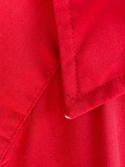 Vintage Ranchwear Red Western Snap Shirt USA Made Pearl Snaps Women’s M