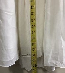 Vintage Oleg Cassini Off White Sequin Beaded Halter Top Wedding Gown Dress sz 10