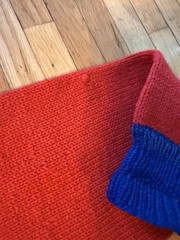 Vintage Norse Knit Handmade In Norway 100% Wool Approx Size Large 23×23
