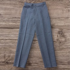 Vtg Levi’s Bend Over Sta-Prest Gray Slacks Womens Size 12 (28×28) Made in USA