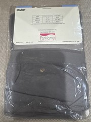 Vintage Stocking Ultra Sheer Char.gray Shadow Toe 80s(3G30)