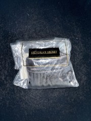 Vintage Victoria’s Secret Black Second Skin Satin Sissy Panties Sz S NWT