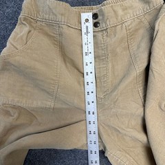 Sears Corduroy Pants Womens Size 16 Beige High Waisted Straight Leg Vintage Tan