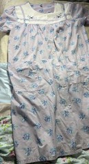 70’s-60s vtg lot of 8 slips nighties robe lace detail Mixed Sizes