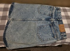 Vintage 80/90’s Palmetto’s Denim Jean Skirt Juniors Size 13 Functional Clothing