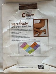 Jockey For Her Cling-alon Sears Best Vintage 4 Pc Pantyhose Lot Size Med Avg B
