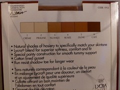 Vintage Pantyhose Silks Skintones Color Nuance Size B BDR2