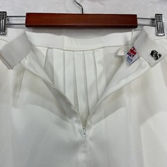 VTG 70s 80s REEBOK Tennis Mini Skirt XS S Pleated Crisp Poly Cotton Lyra Pockets