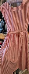 Vintage Candy Striper Apron 50’s IMPERIAL UNIFORM DRESS-Small- W/ PATCH & PINS