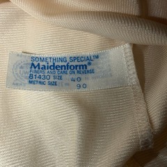 Maidenform Something Special Lace Top Camisoles, Size 40, Lot Of 2, Made in USA