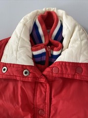 Vintage Johnny Colorado Jacket Red/Blue/White/Purple Youth Size Small Coat
