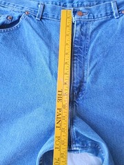 Vintage Chic Womens Sz 20 Avg Mom Jeans Relaxed Fit Med Wash High Rise 36×32