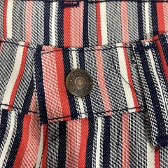 Vtg 70s Levis For Gals Big E Sta-Prest Striped Bell Bottom Pants Pink 26×30