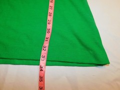VTG 60s 70’s DRESS MINI JUMPER STRIPED KNIT POLY GREEN XS/S MOD GOGO GROOVY