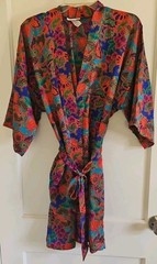 Vintage Inner Most 3 pc Short Robe and Short Set Floral in Women’s size M