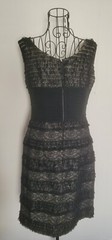 Polymark’s Model Vintage Lace Wiggle Dress Sz 38